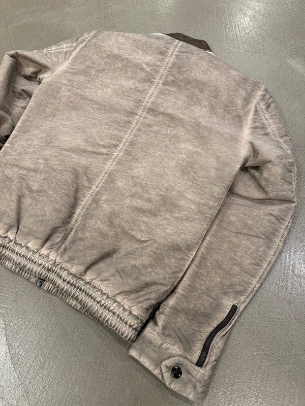 2000s Dolce & Gabbana object dyed bomber jacket