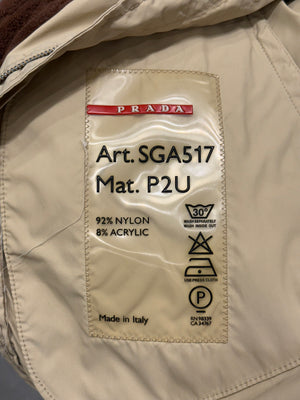 2000s Prada light nylon jacket