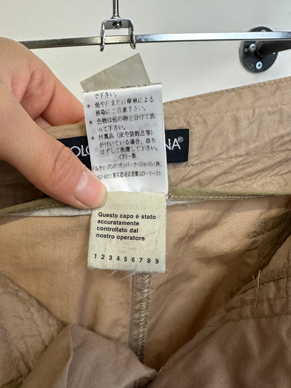 SS2003 Dolce & Gabbana parachute bondage cargo pants
