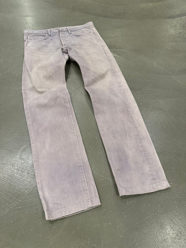 2000s Dior by Hedi Slimane faded jeans