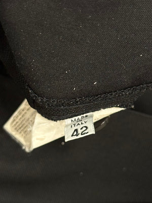 A/W2007 Maison Margiela ultra high waisted white label tailored pants