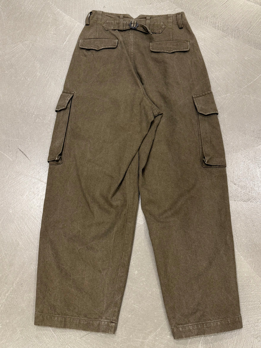 Yohji Yamamoto 2-tuck cargo pants