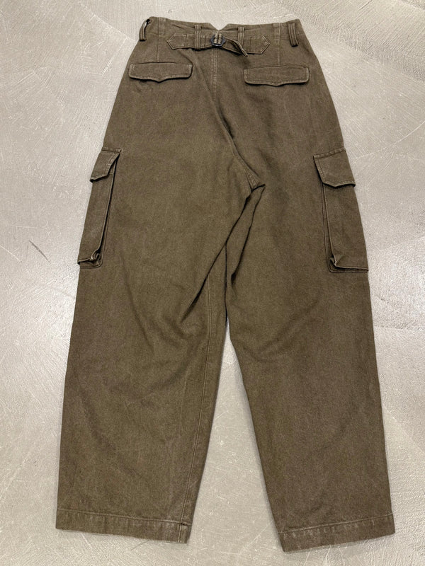 Yohji Yamamoto 2-tuck cargo pants