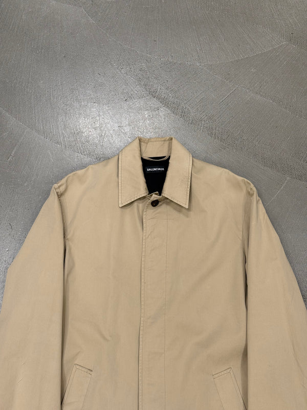 2020 Balenciaga oversized cotton coat