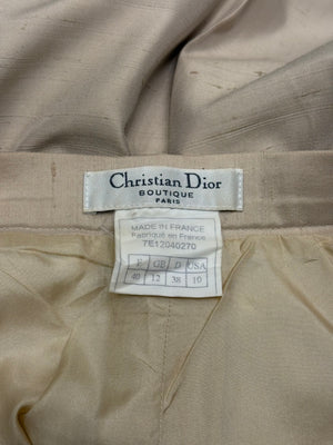 S/S1997 Christian Dior by John Galliano runway beige tailored suit