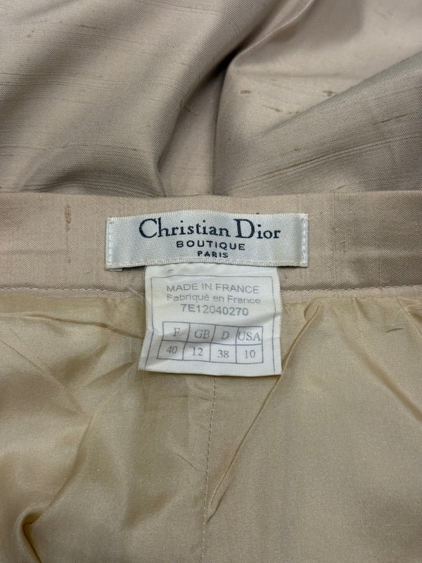 S/S1997 Christian Dior by John Galliano runway beige tailored suit