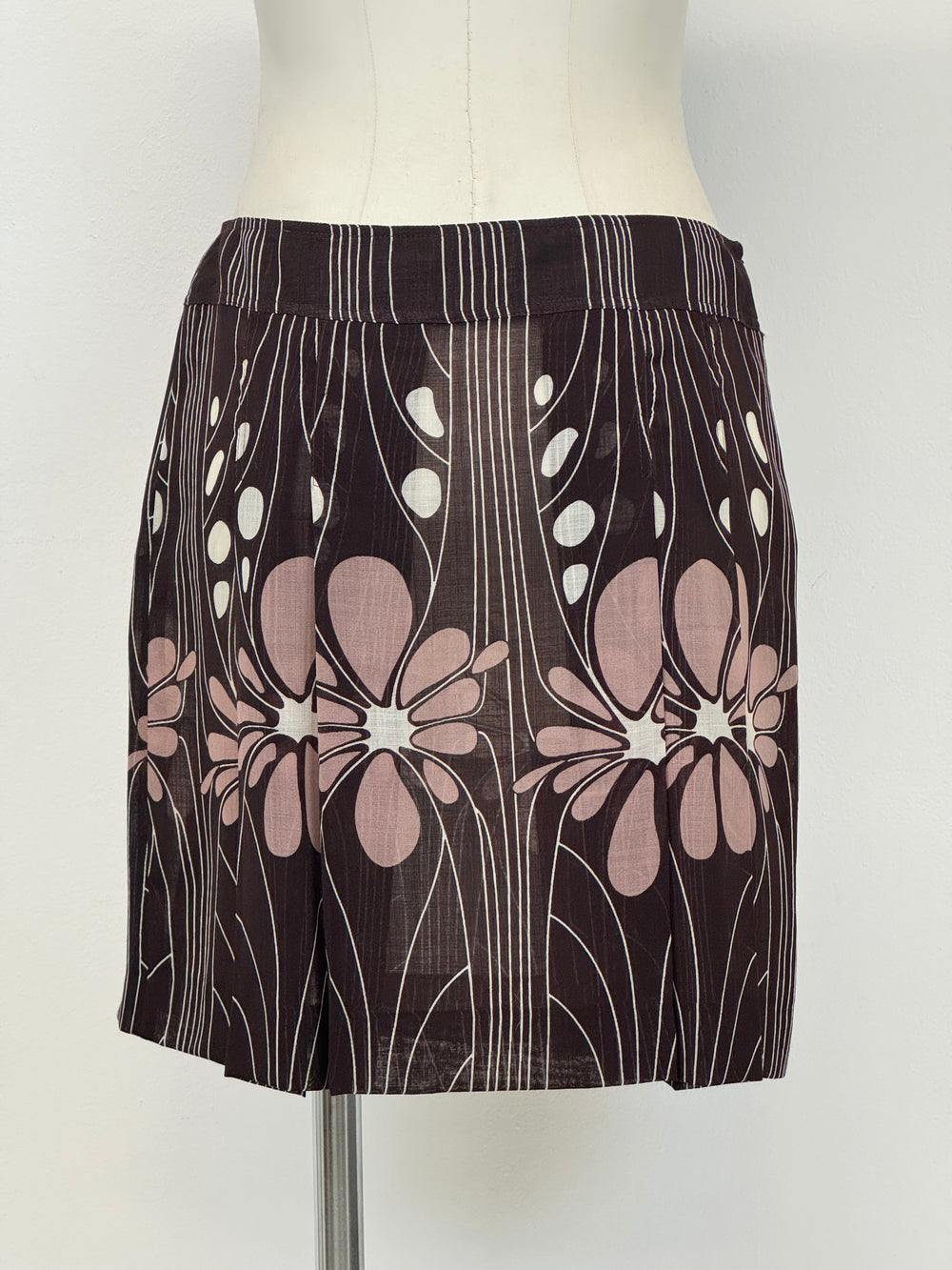 S/S2003 Miu Miu floral print skirt
