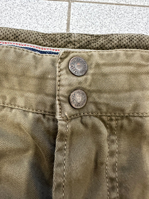 SS03 Dolce & Gabbana cargo military pants