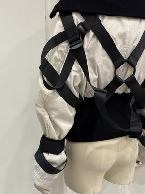 A/W 2003 Dolce & Gabbana runway bondage parachute jacket