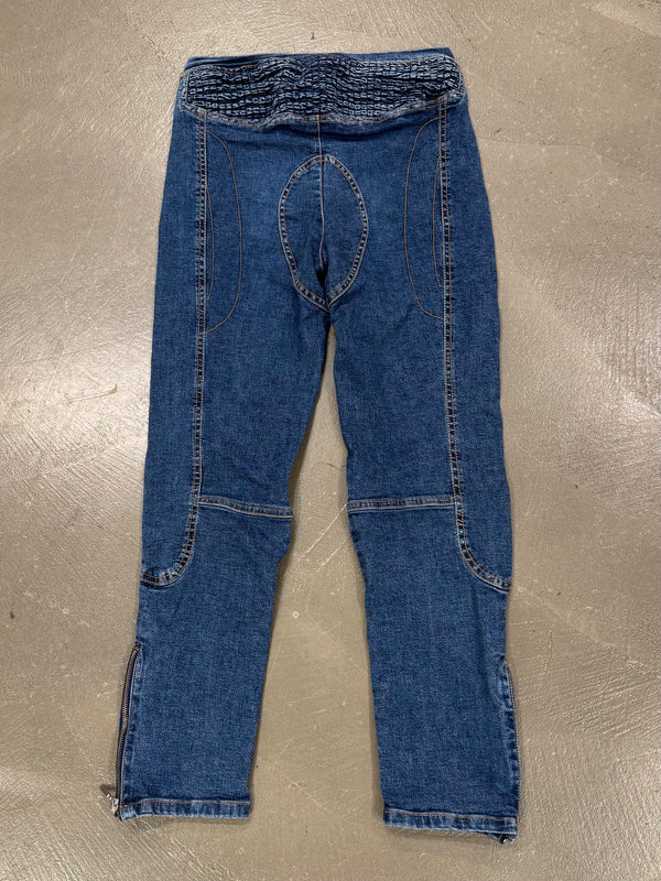 2000s Plein Sud denim biker set