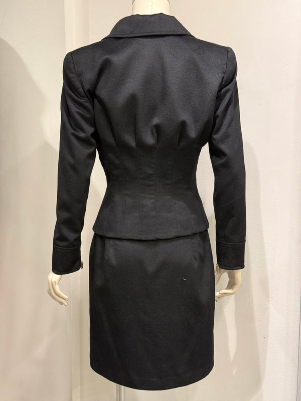 S/S2002 Gianni Versace set with corseted jacket