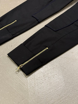 F/W2007 Balenciaga by Ghesquiere motorcycle zip skinny pants