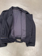 Load image into Gallery viewer, 1990s EMPORIO ARMANI double breasted zipper military wool jacket
