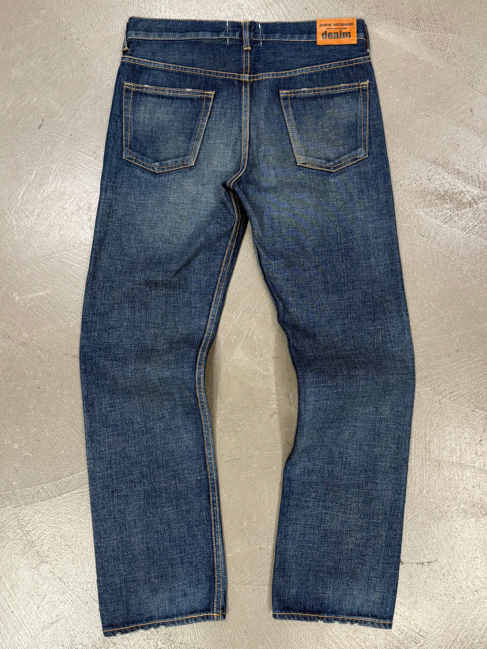 2000s Junya Watanabe faded denim