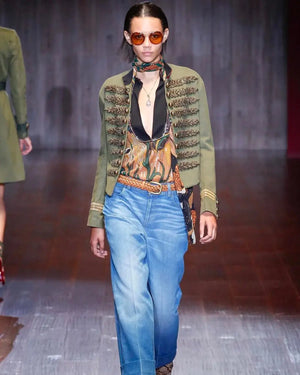 S/S2015 Gucci runway napoleon military jacket