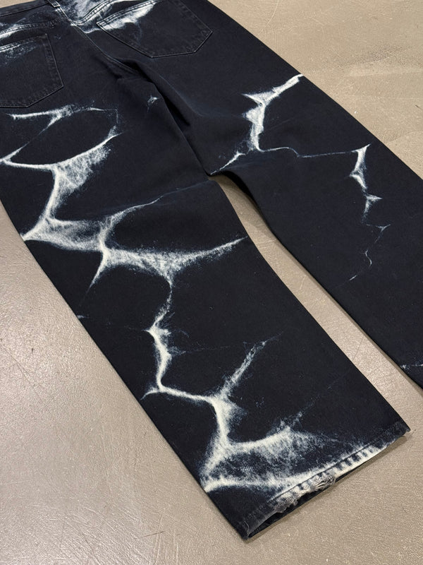 A/W2022 Dries Van Noten acid electric pants