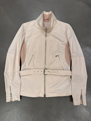 2000s Prada hybrid light nylon jacket