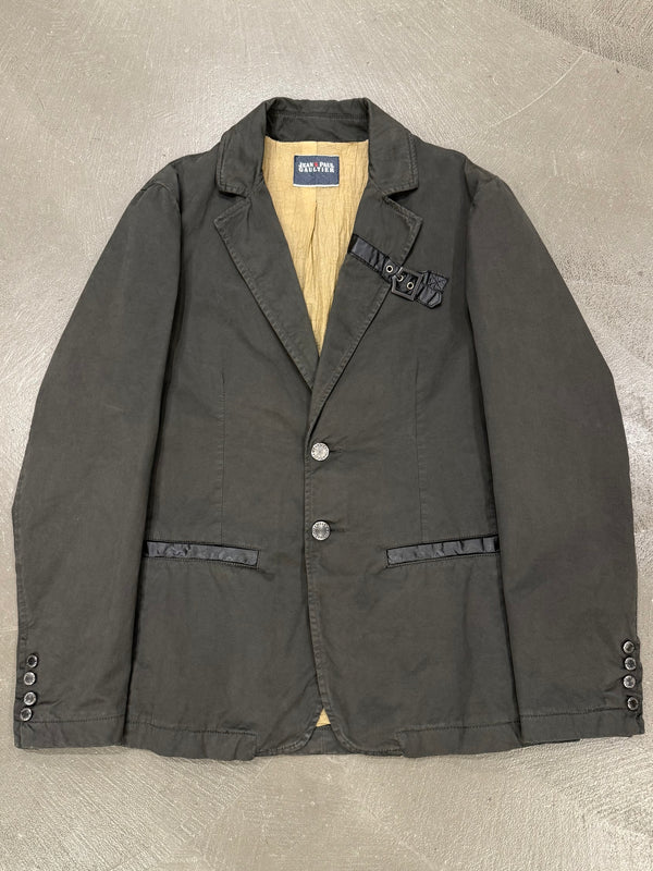 2000s Jean Paul Gaultier straps blazer