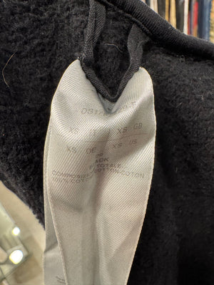 Rick Owens “DRKSHDW” Hooded jacket in thick cotton jersey