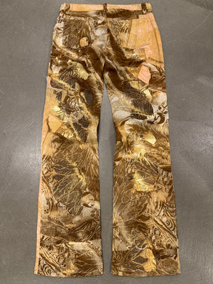 A/W2001 Roberto Cavalli “Phoenix” double layer destroyed jeans