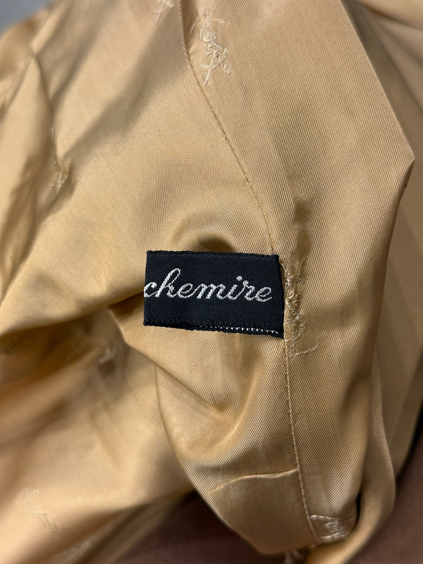 1990s Yves Saint Laurent double breasted cachemire long coat