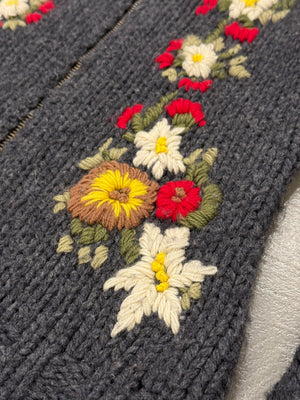 2000s Dolce & Gabbana floral cardigan