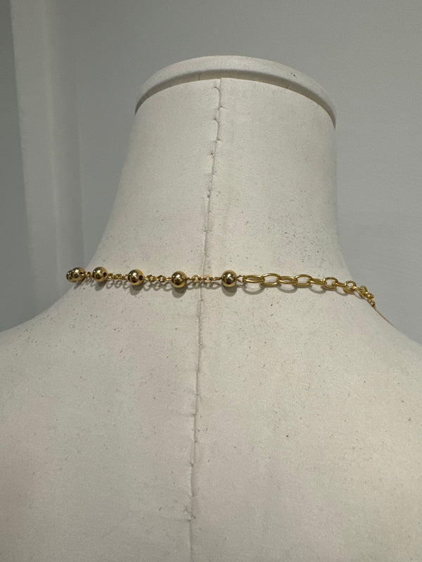 2000s Dolce & Gabbana rhinestone cross necklace