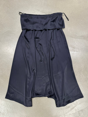 S/S2002 Gucci by Tom Ford black silk harem pants