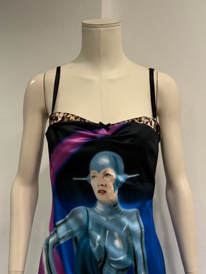 S/S2001 Dolce & Gabbana runway robot dress