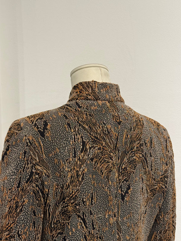 A/W1989 Giorgio Armani paisley brocade jacket
