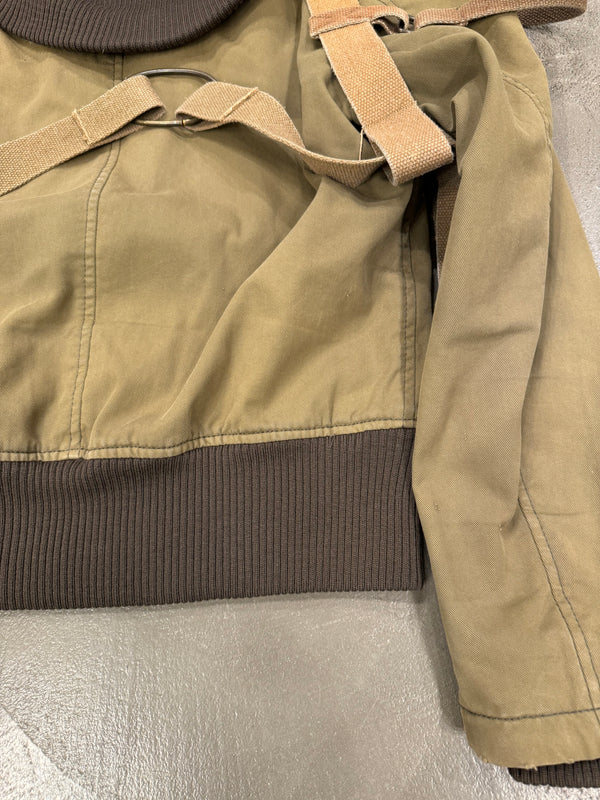 A/W 2003 Dolce & Gabbana parachute bondage bomber jacket