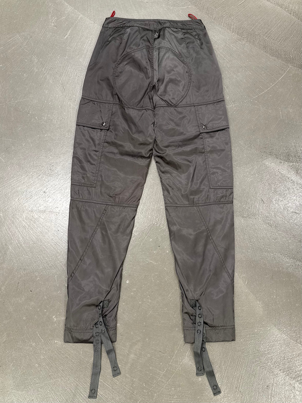 2000s Prada technical nylon cargo pants