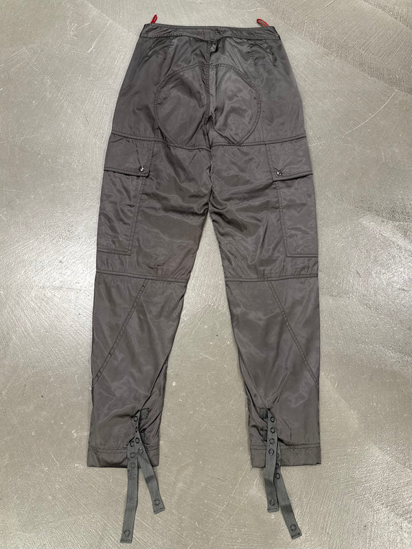 2000s Prada technical nylon cargo pants