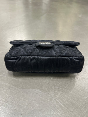 2009-2010 Chanel Single Flap chain satin bag