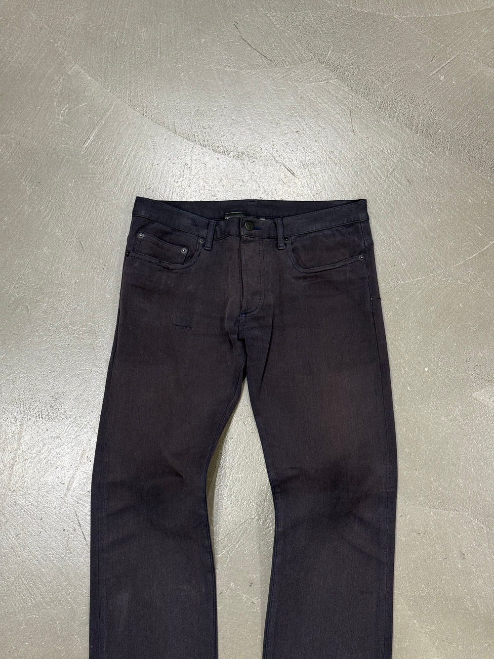 2000s Dior faded denim straight jeans
