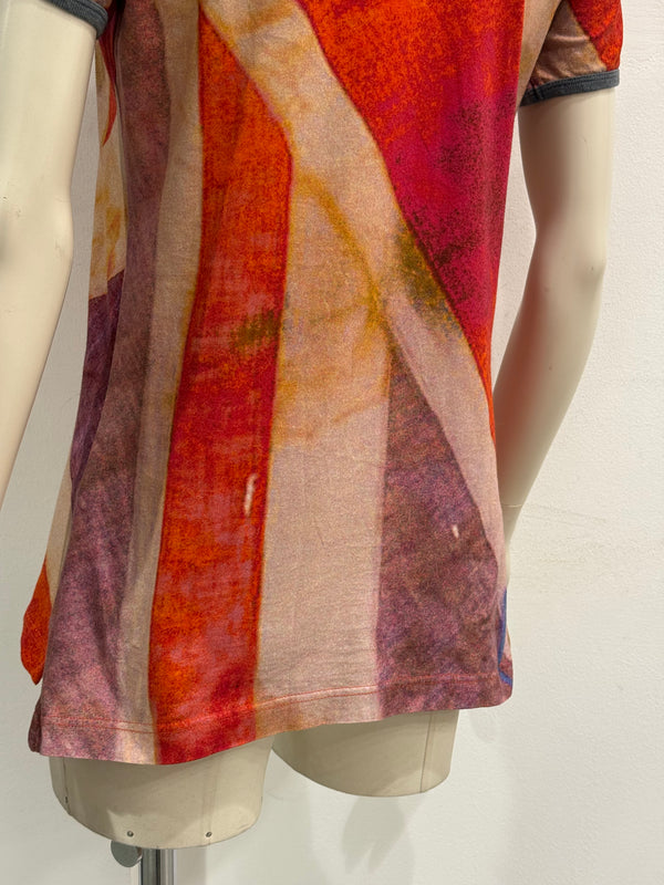 1990s Vivienne Westwood abstract union flag t-shirt