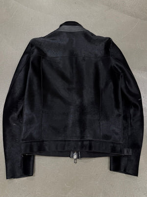 2000s Costume National pony hair jacket