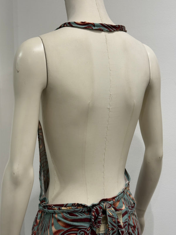 1990s Jean Paul Gaultier tribal dress