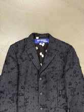 Load image into Gallery viewer, A/W2004 Junya Watanabe destroyed pinstripe runway blazer

