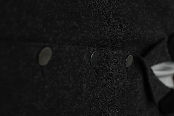 1980s Jean Paul Gaultier long wool coat
