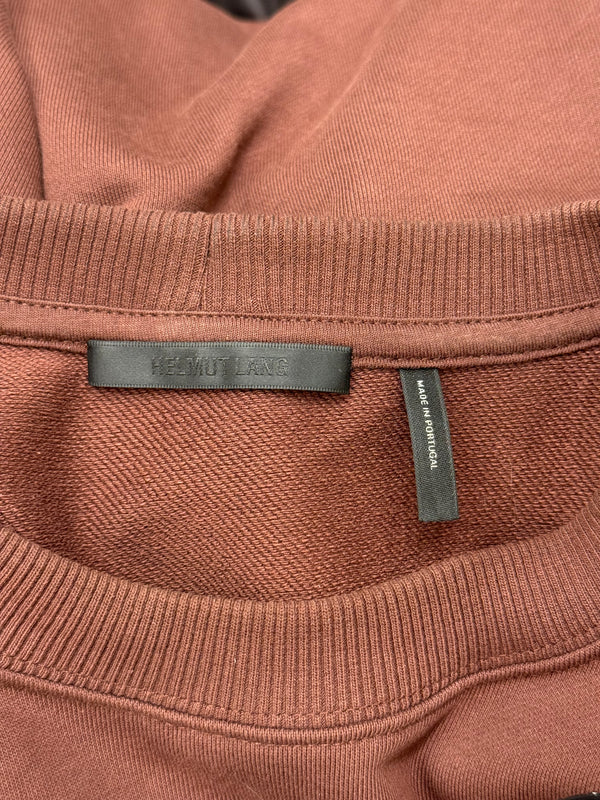 2020s Helmut Lang multi patch logo sweatshirt
