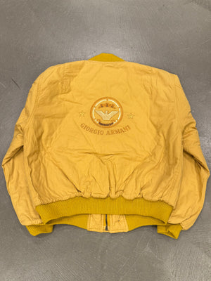 1990s Giorgio Armani padded technical bomber jacket