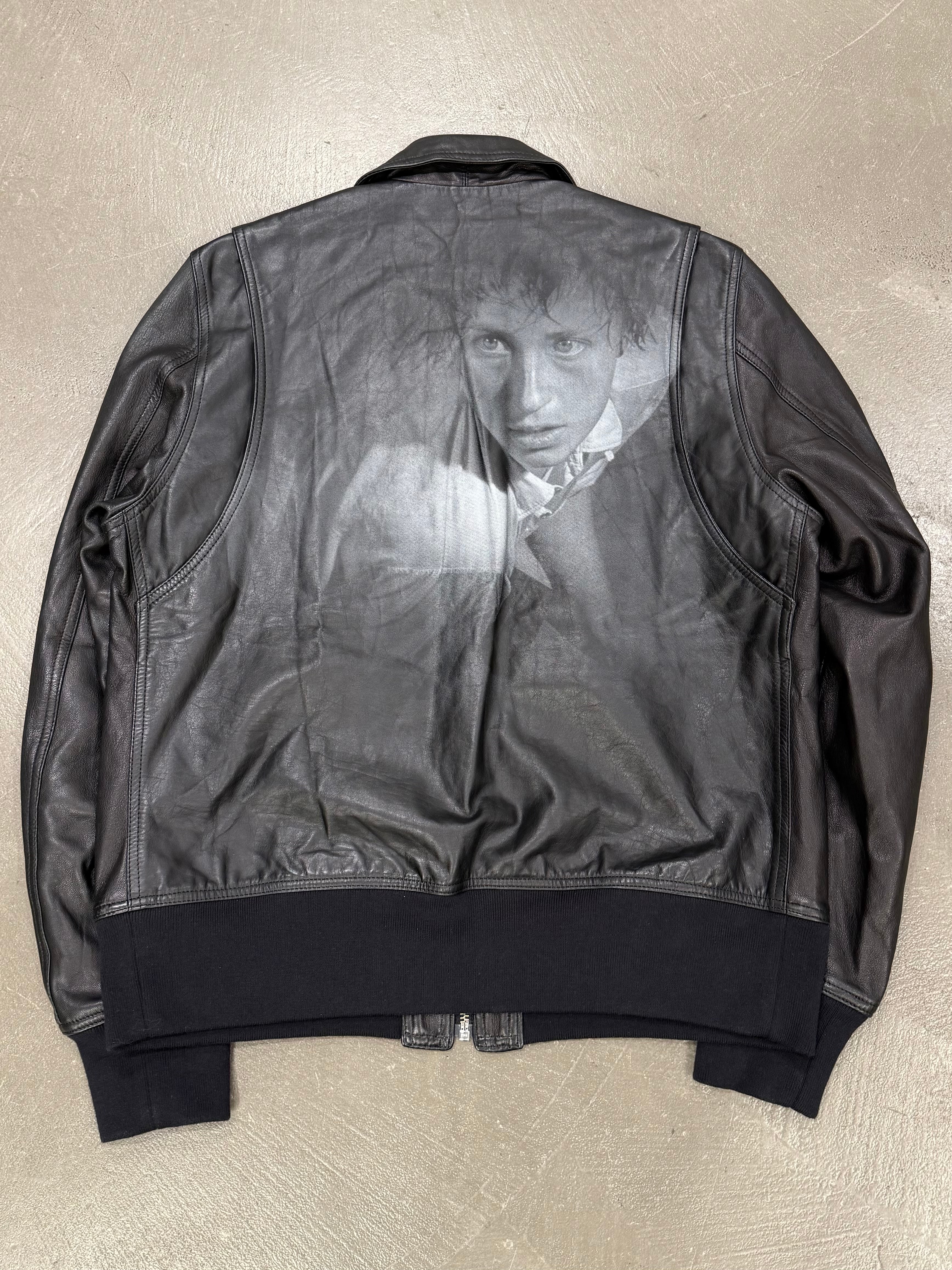 A/W 2009 Emporio Armani fencing triple zip nylon jacket