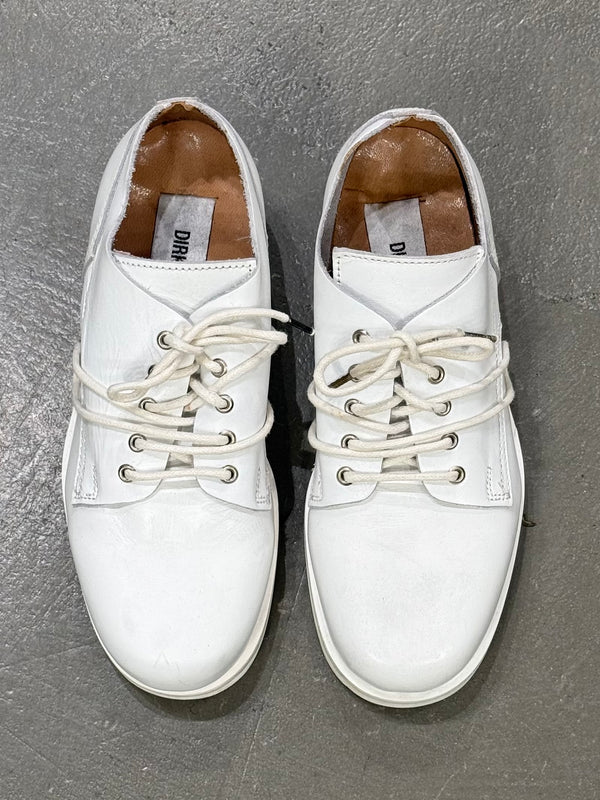 1990s Dirk Bikkembergs lace heel derby