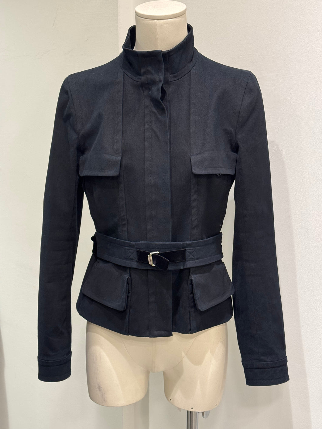 2003 Yves Saint Laurent Rive Gauche by Tom Ford belted jacket
