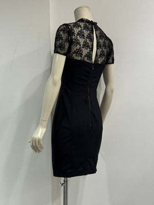 2000s Dolce & Gabbana sheer midi dress