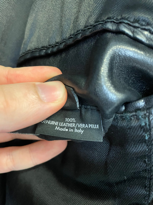 Gucci by Tom Ford leather blazer coat