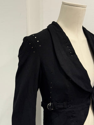 A/W 2004 Comme des Garçons deconstructed lace-up jacket