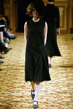 A/W2003 Junya Watanabe Comme des Garçons tweed runway asymmetrical dress