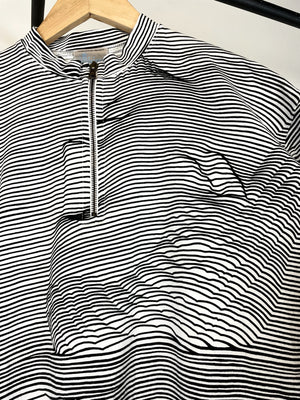 1980s Marithe Francois Girbaud abstract op-art t-shirt